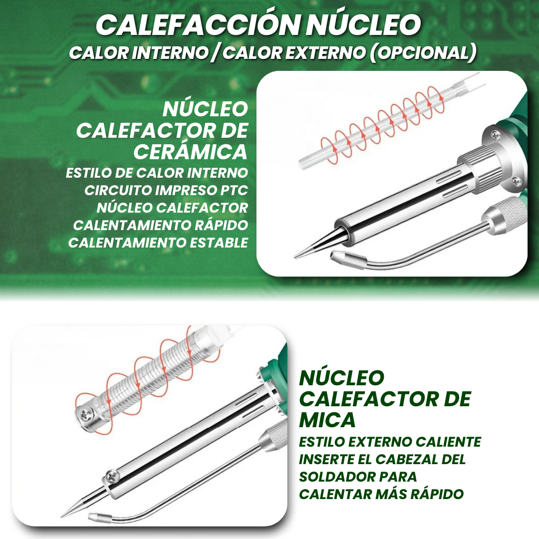 KIT DE PISTOLA DE SOLDADURA