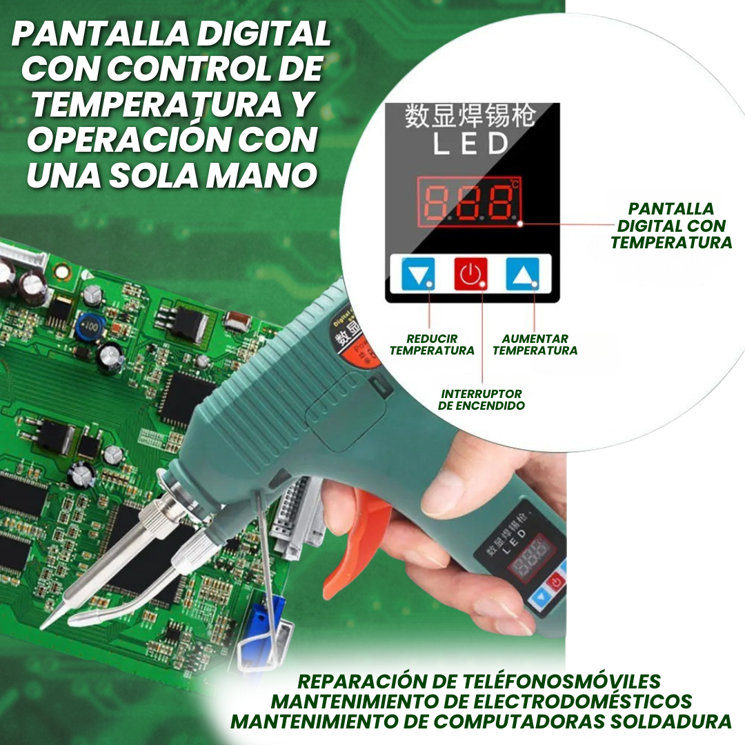 KIT DE PISTOLA DE SOLDADURA