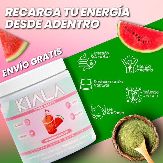 KIALA NUTRITION | RECUPERA TU ENERGÍA Y DILE ADIÓS A LA HINCHAZÓN