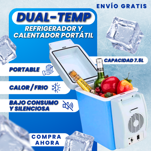 DualTemp: Refrigerador y Calentador Portátil 🧊🚘💯