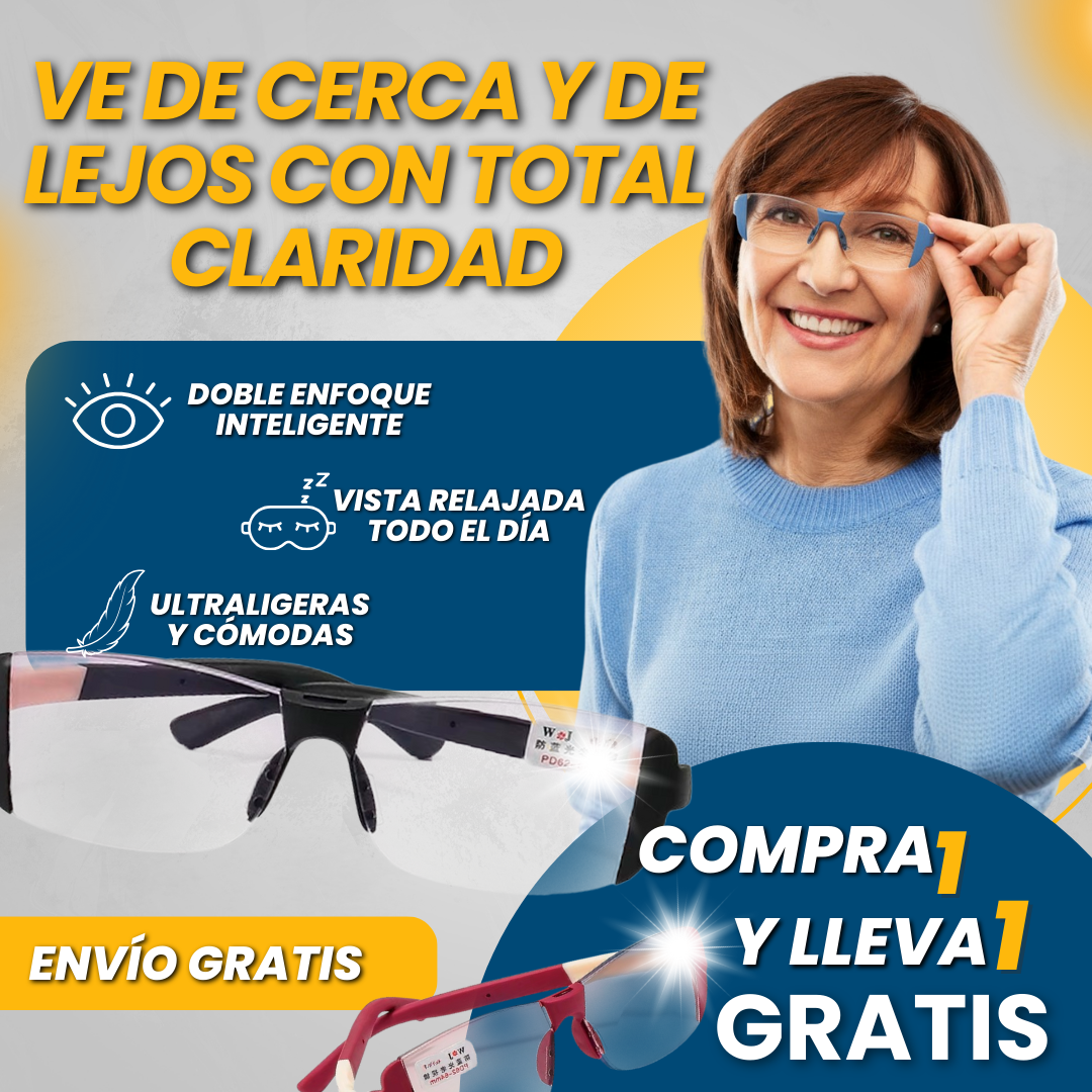 GAFAS DE LECTURA BIFOCALES | Compra 1 Recibe 1 Gratis