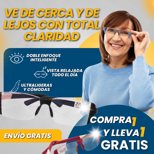 GAFAS DE LECTURA BIFOCALES | Compra 1 Recibe 1 Gratis